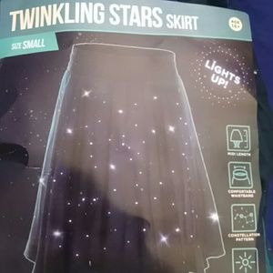 Light up twinkling stars skirt